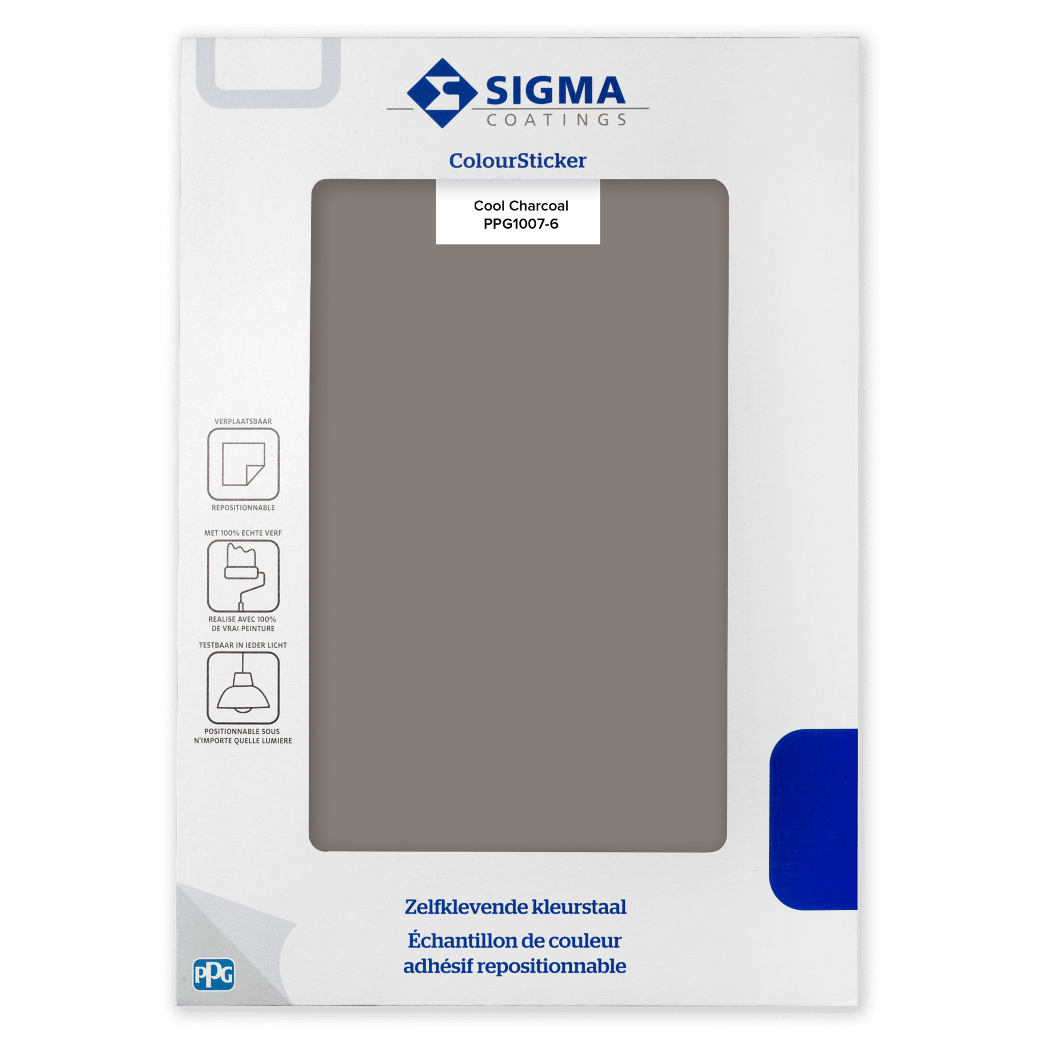 Sigma ColourSticker - Cool Charcoal 1007-6