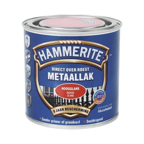Hammerite Metaallak Direct over Roest Hoogglans