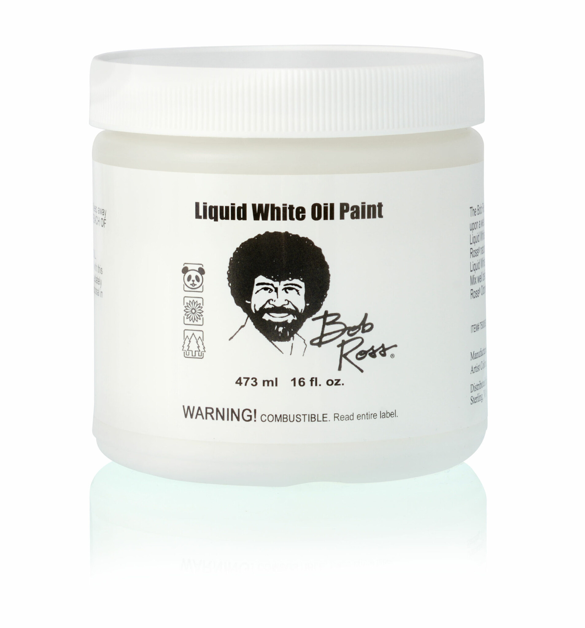 Bob Ross Medium Liquid White - 473ml