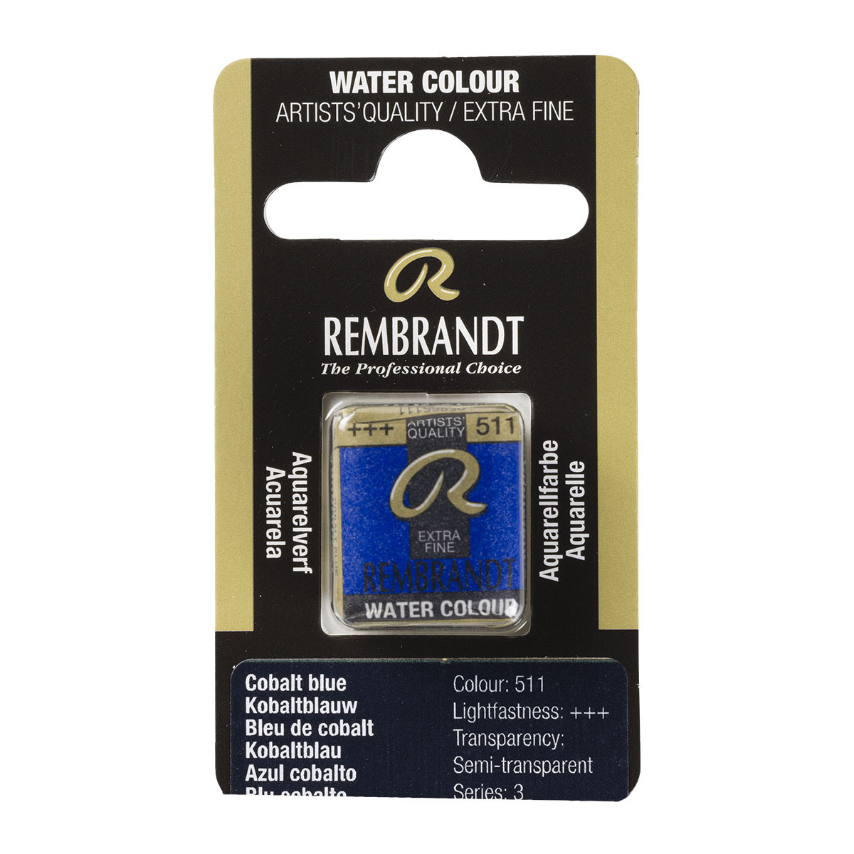 Rembrandt Aquarelverf Napje - Kobaltblauw #511
