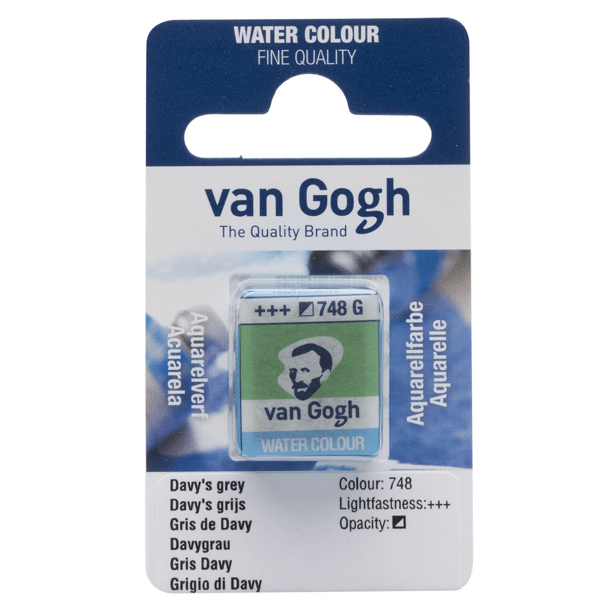 Van Gogh Aquarelverf Napje - Davy's Grijs #748