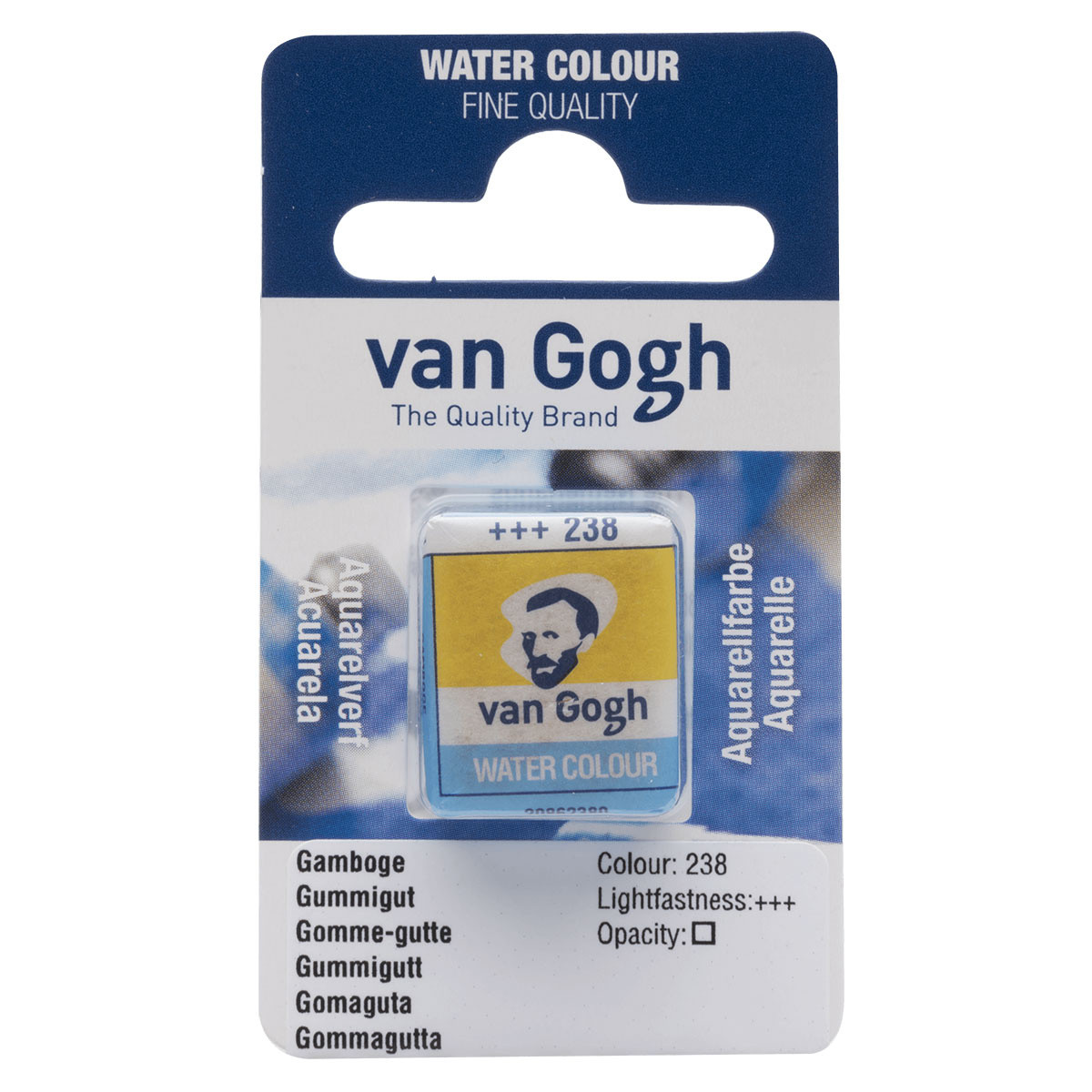 Van Gogh Aquarelverf Napje - Gummigut #238