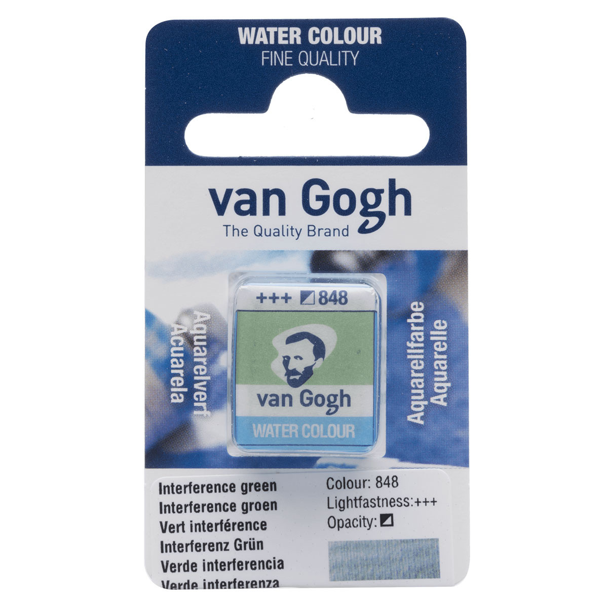 Van Gogh Aquarelverf Napje - Interference Groen #848