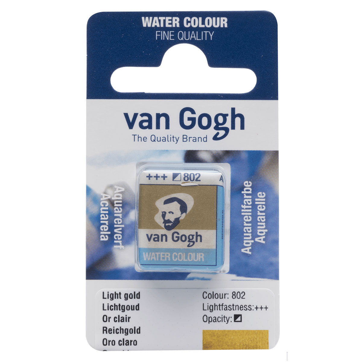 Van Gogh Aquarelverf Napje - Lichtgoud #802