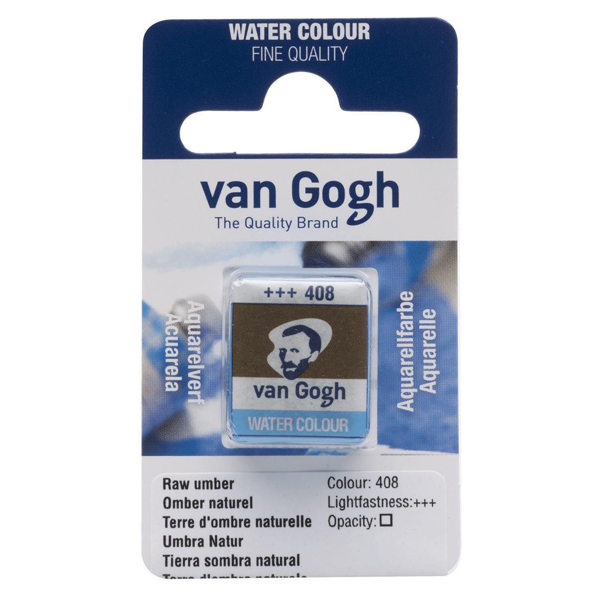 Van Gogh Aquarelverf Napje - Omber Naturel #408