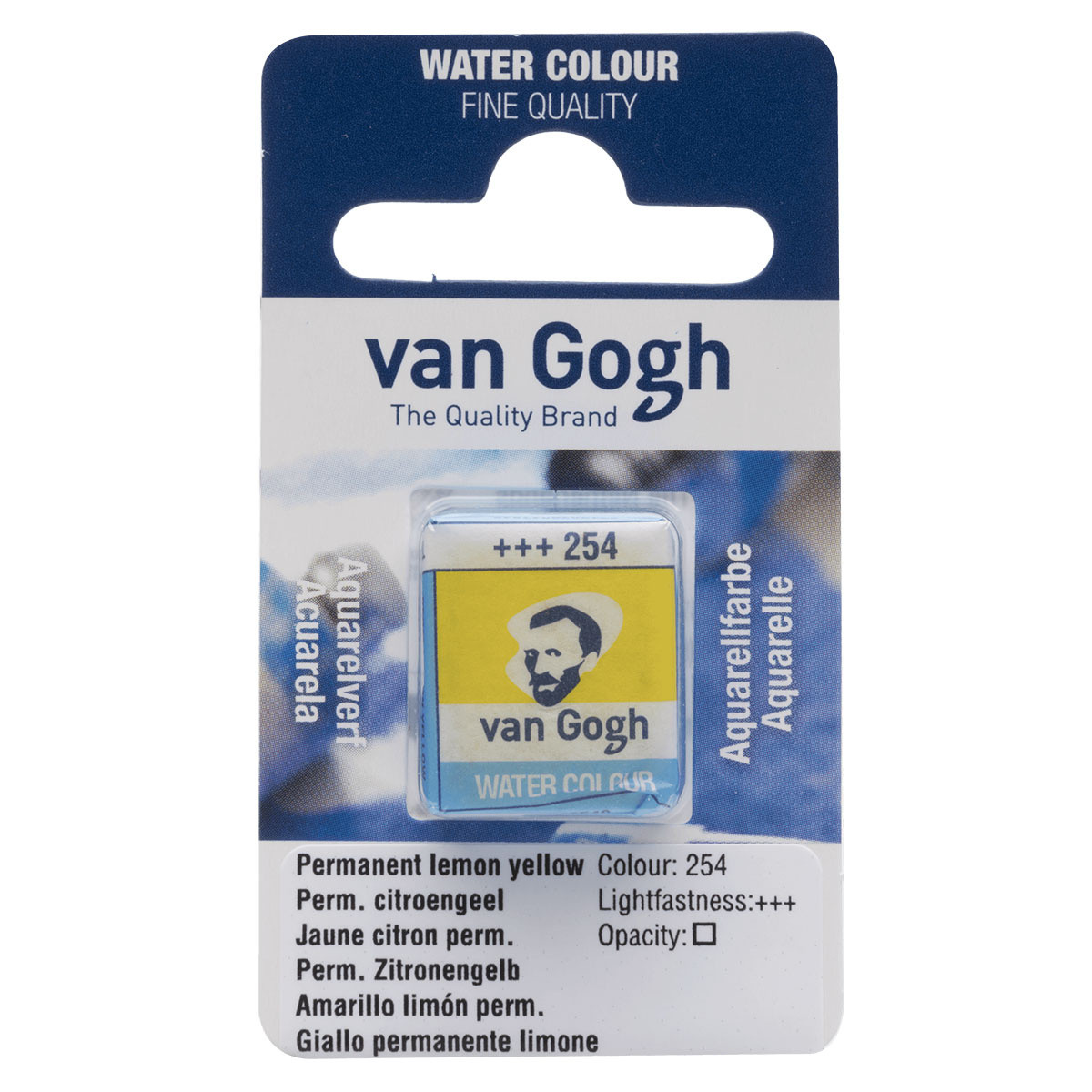 Van Gogh Aquarelverf Napje - Permanent Citroengeel (Primair) #254