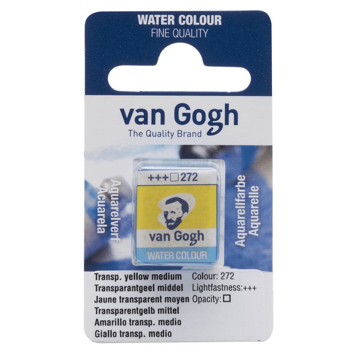 Van Gogh Aquarelverf Napje - Transparantgeel Middel #272