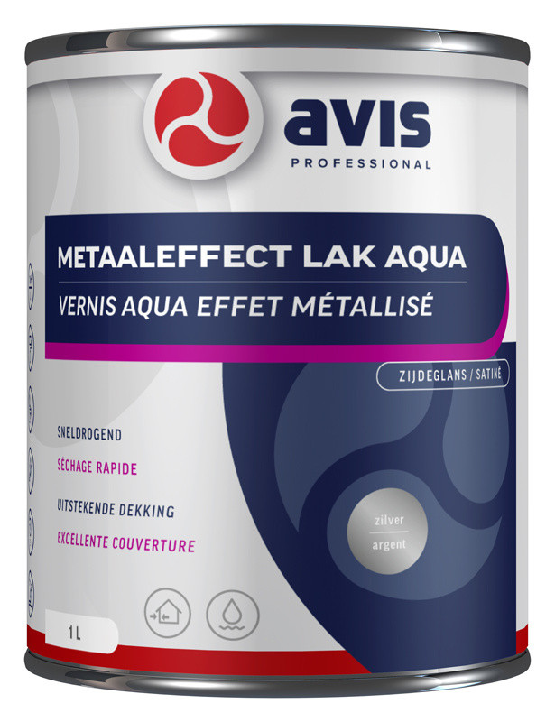 Avis Aqua Metallic - Zilver