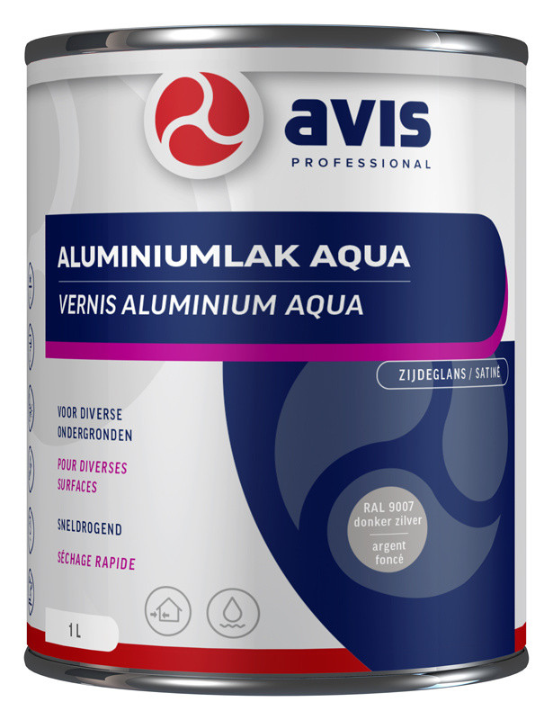 Avis Aqua Aluminium - RAL 9007