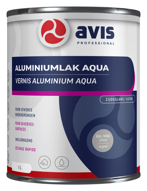 Avis Aqua Aluminium - RAL 9006
