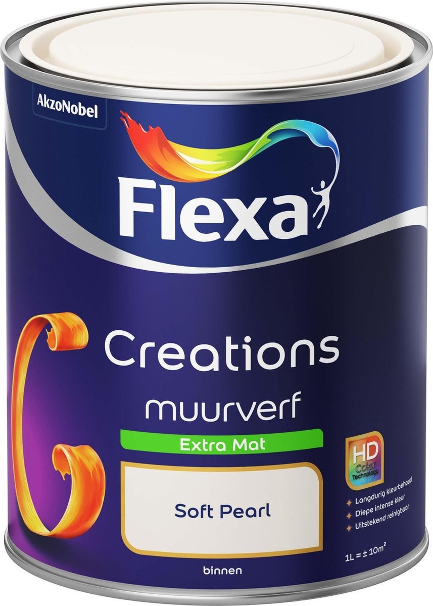 Flexa Creations muurverf extra mat - Soft Pearl