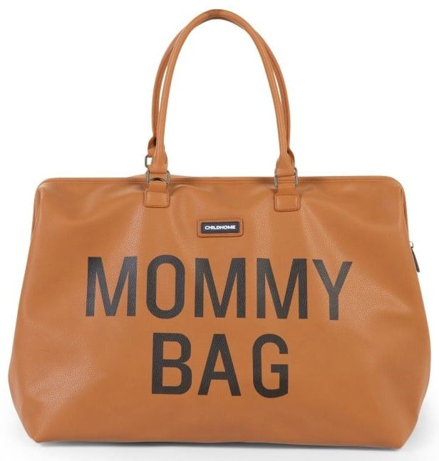 Mommy Bag Grote Luiertas Verzorgingstas | Weekendtas | Lederlook bruin