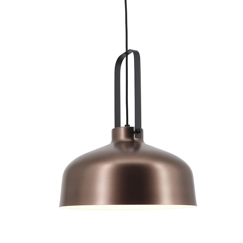 Artdelight Hanglamp Mendoza Ø 37,5 cm bruin-zwart