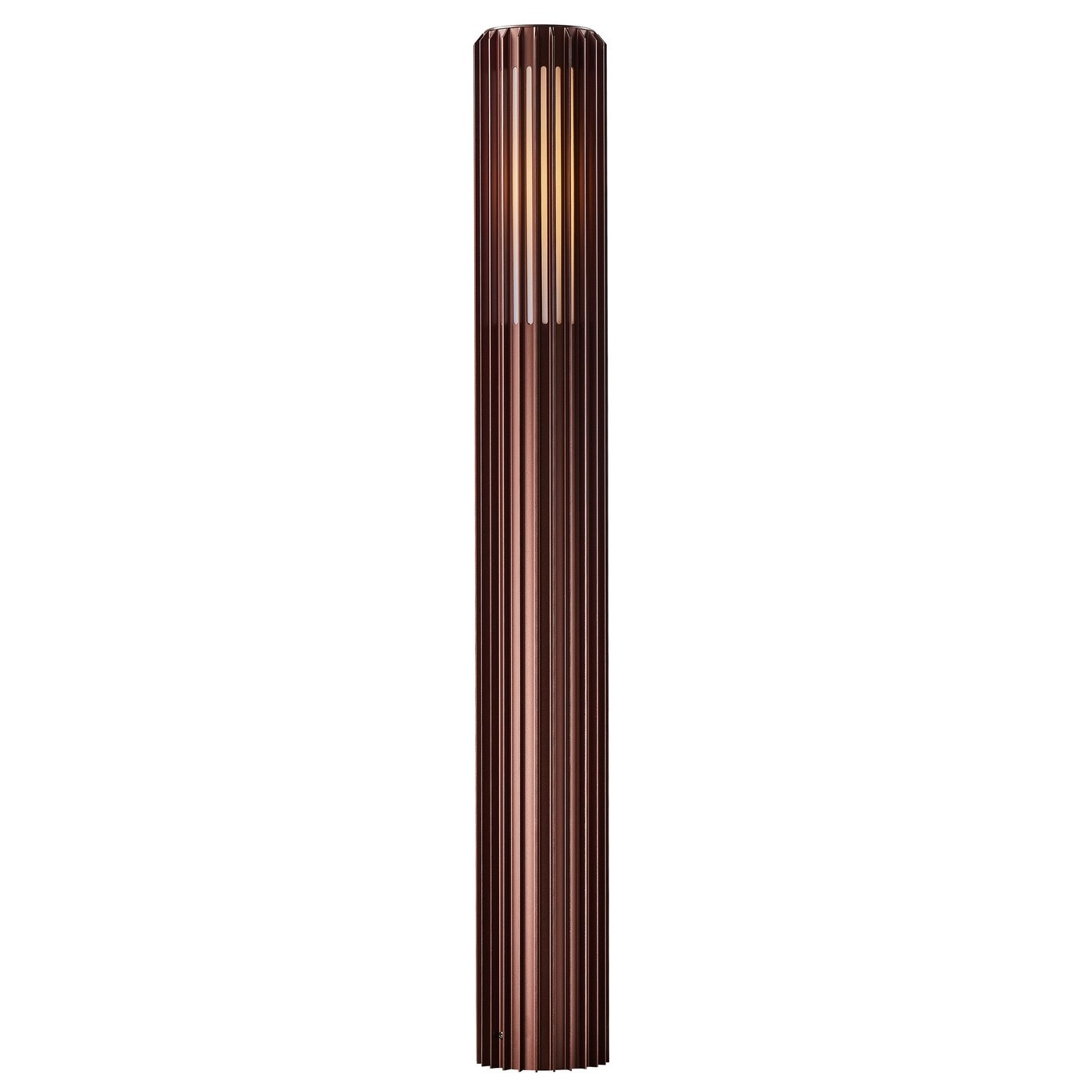 Nordlux Buitenlamp Aludra paal H 95 cm bruin metallic