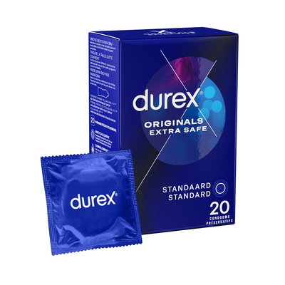 Durex Originals Extra Safe - Condoms - 20 Pieces