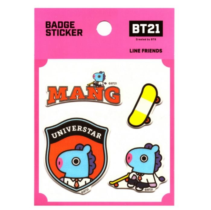 BT21 BT21 Badge Sticker - MANG