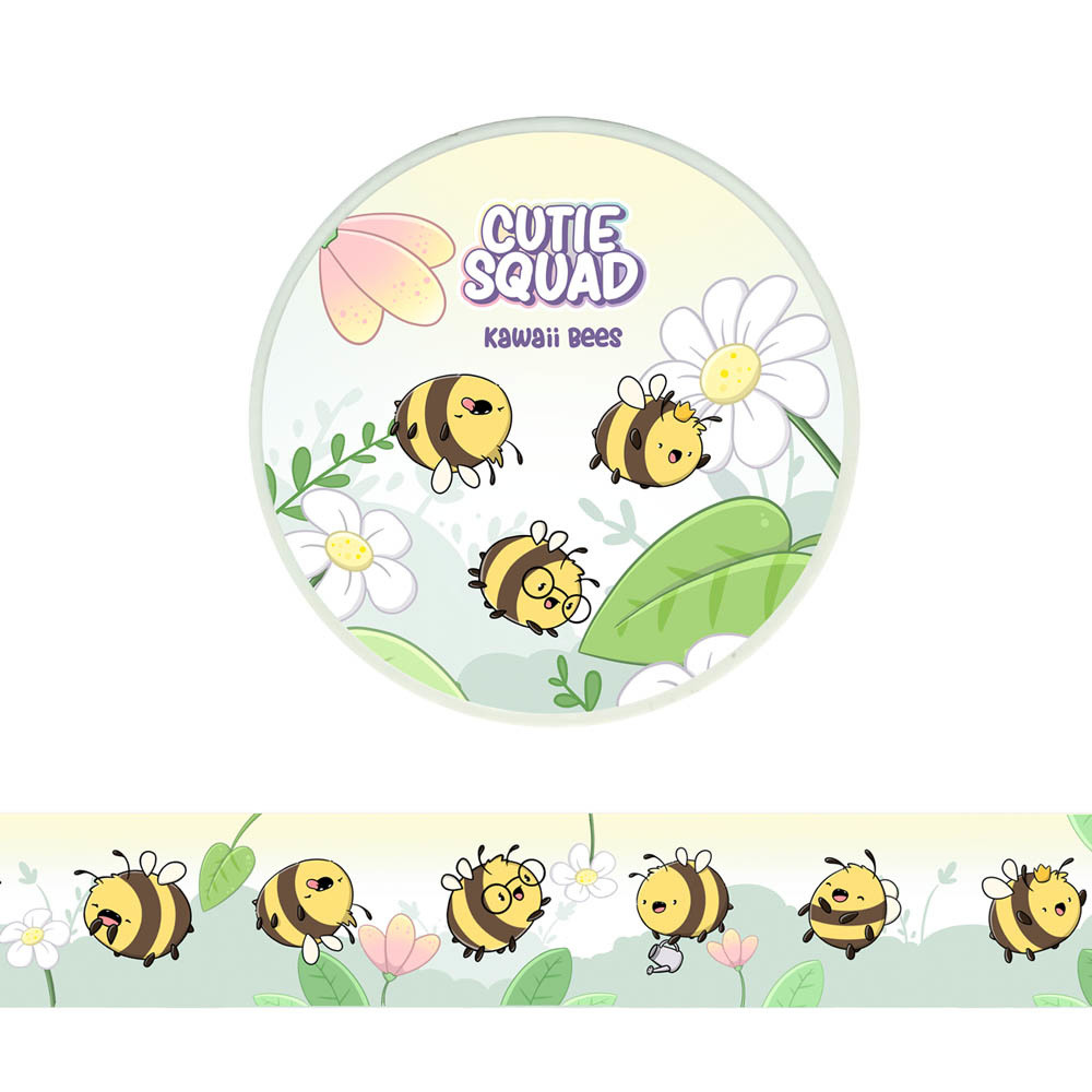 CutieSquad Washi tape - Kawaii Bees