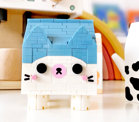 Momiji Mini Bricks - Gary the cat