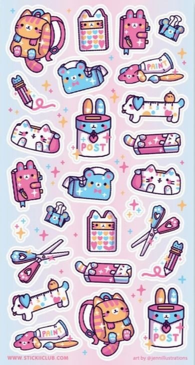 Stickii Stickervel - Cutie Stationery