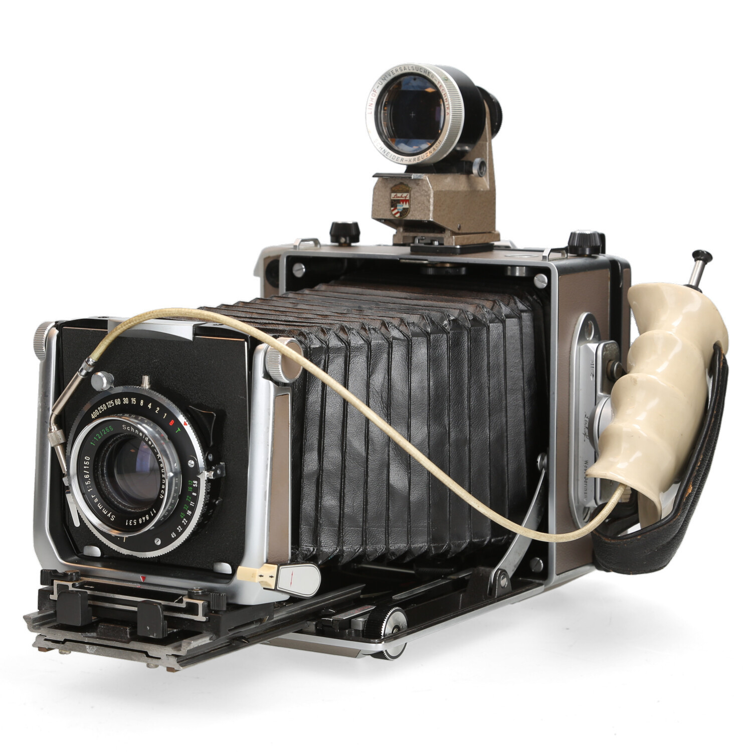 Linhof Linhof 4x5 Super Technica-V camera + Grip Schneider Xenar 150mm f4.5
