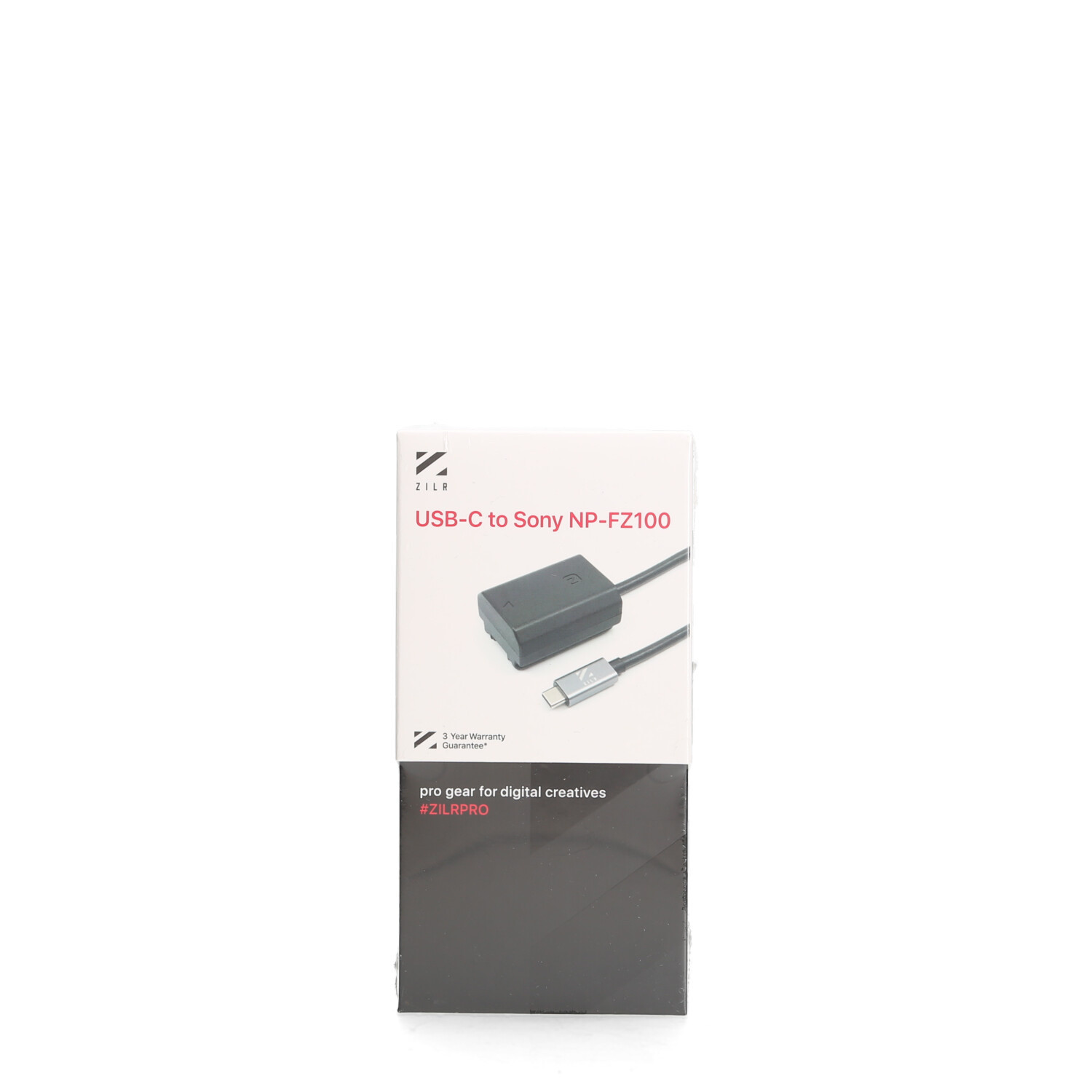 ZILR ZILR USB-C to Sony NP-FZ100 Dummy Battery