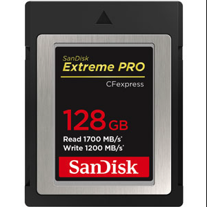 SanDisk 128GB Extreme Pro CFexpress Card Type B
