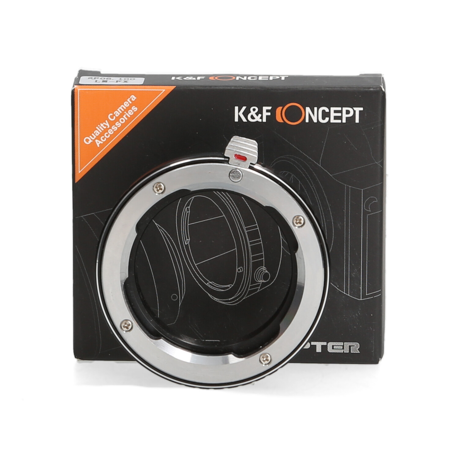 K&F Concept KF Concept LMFX Lens Adapter Ring for Leica LM Lens to Fujifilm X FX