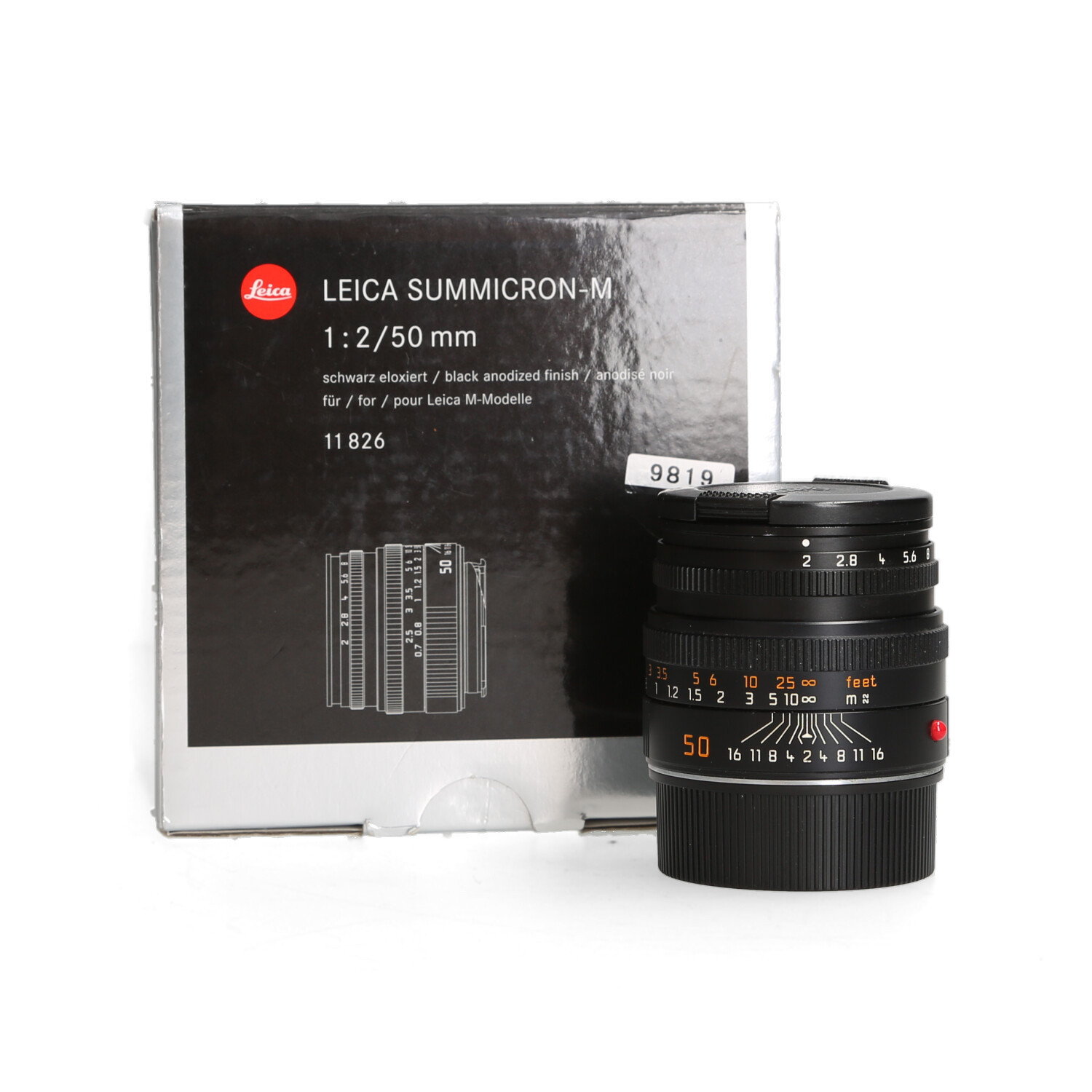Leica Leica 50mm 2.0 Summicron-M 11826 -