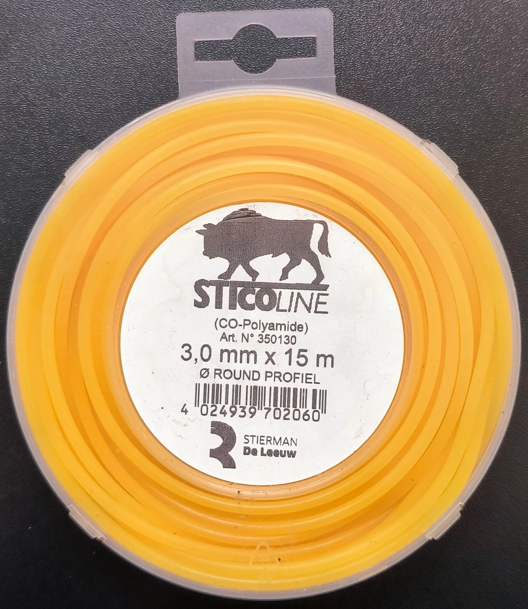 Sticoline Sticoline Maaidraad / Trimmerdraad - Rond - 3mm x 15m
