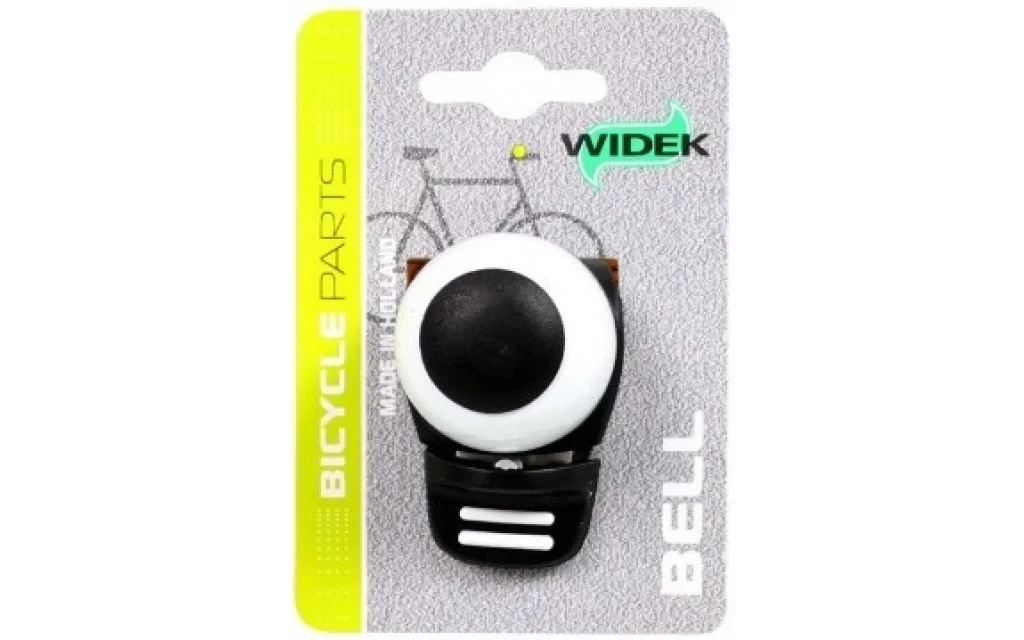 Widek Fietsbel Widek Compact II - Zwart / Wit