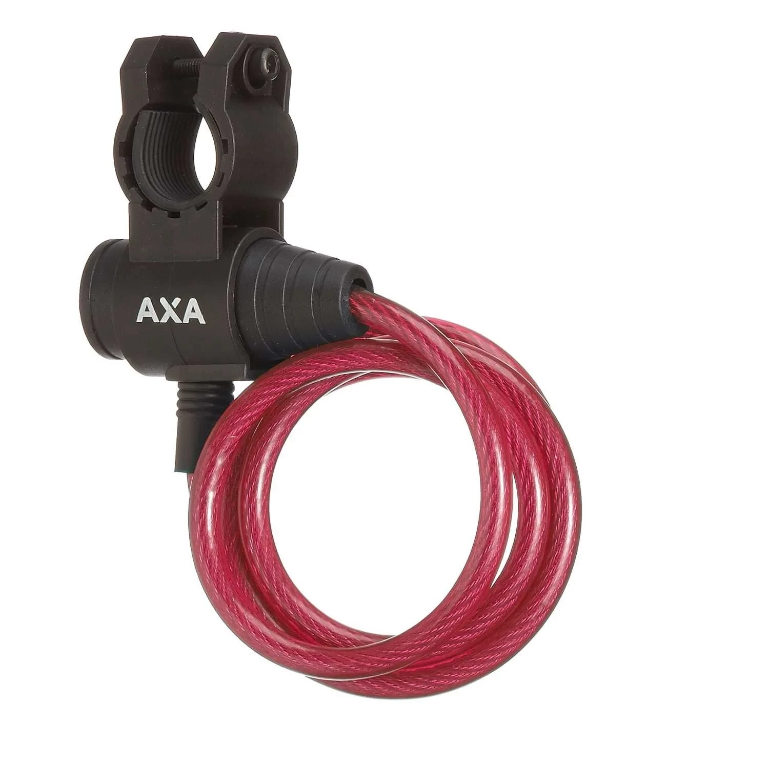 AXA Spiraalkabelslot AXA Zipp 120/8 - Roze