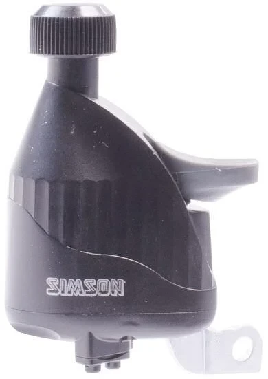 Simson Simson Dynamo Links met Rubberen Loopwiel - Zwart