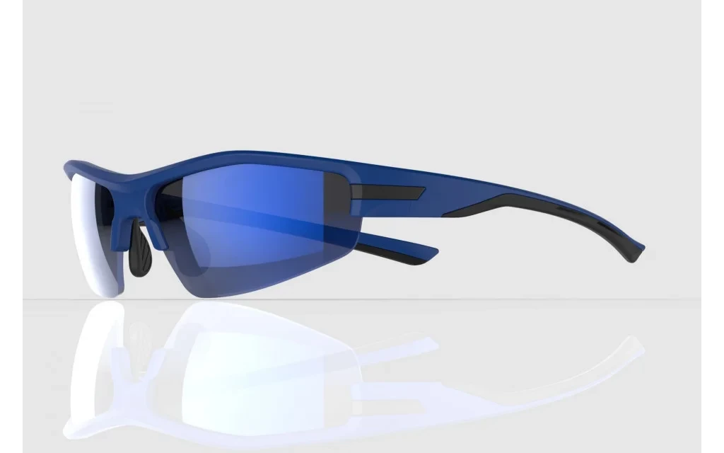 Mirage Mirage Sportbril / Fietsbril met 3 paar lenzen - Blauw / Zwart