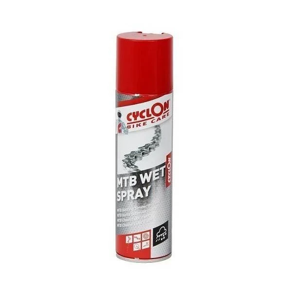 Cyclon Cyclon MTB Wet Spray - Penetrerend Smeermiddel - 250ml