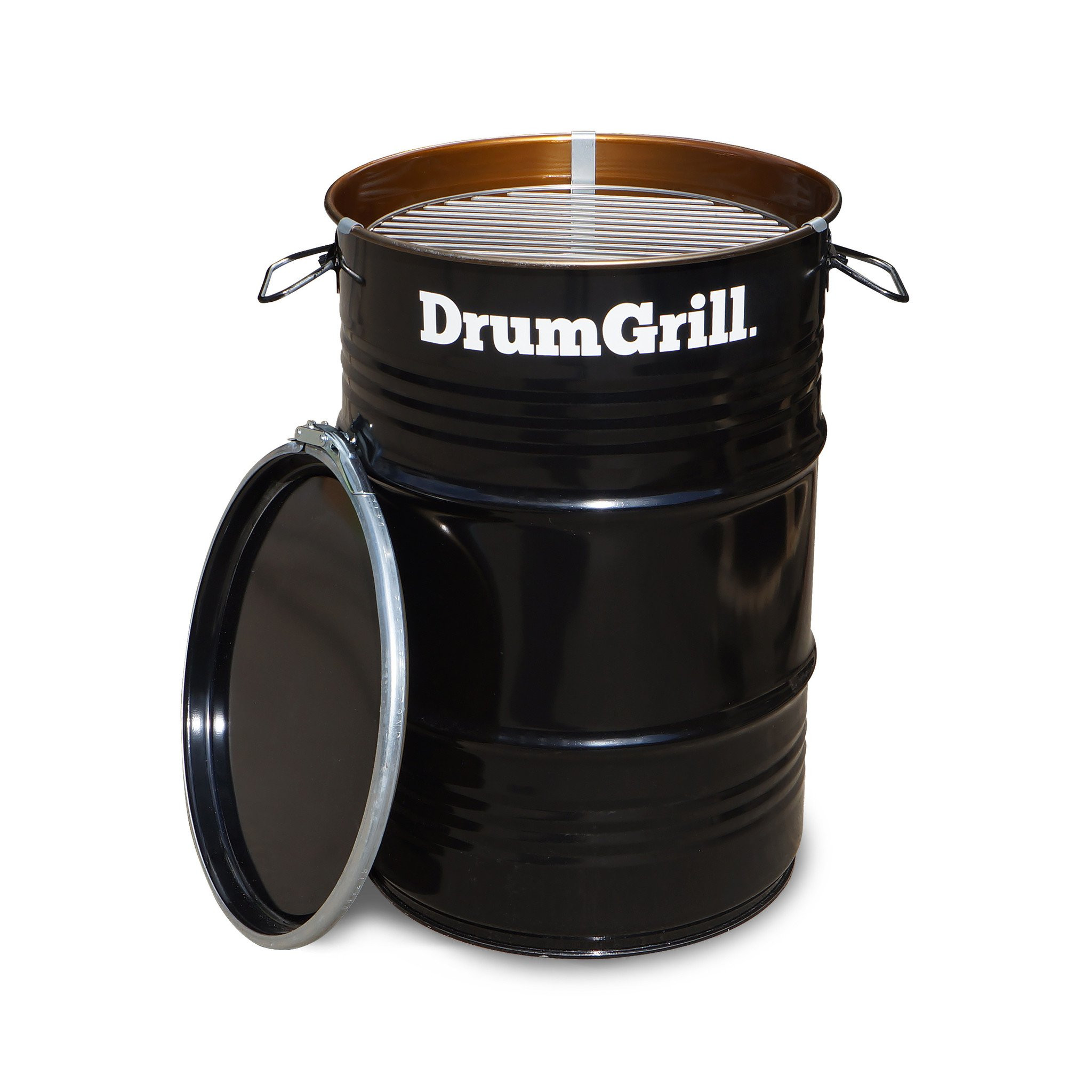 DrumGrill Drumgrill Small 60 Liter Barbecue, vuurkorf en statafel in één