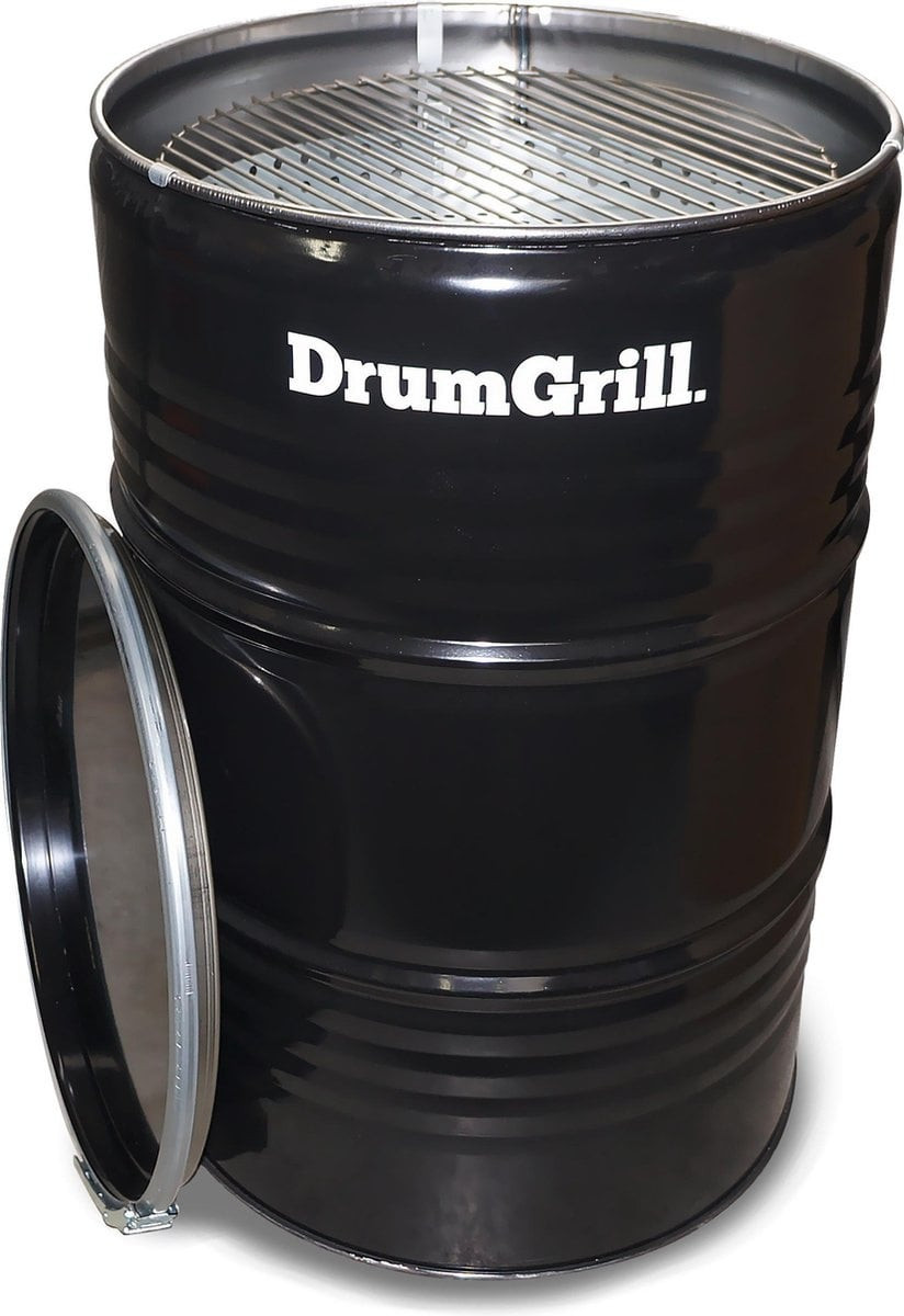 DrumGrill Drumgrill Big 200 Liter Barbecue, vuurkorf en statafel in één