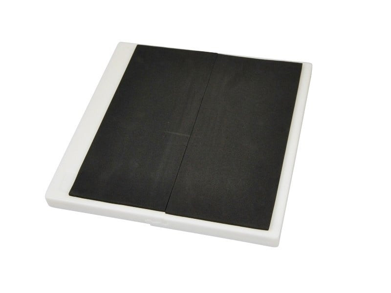 Breekplank zwart met foam  - ver gevorderd - extra zwaar - XL