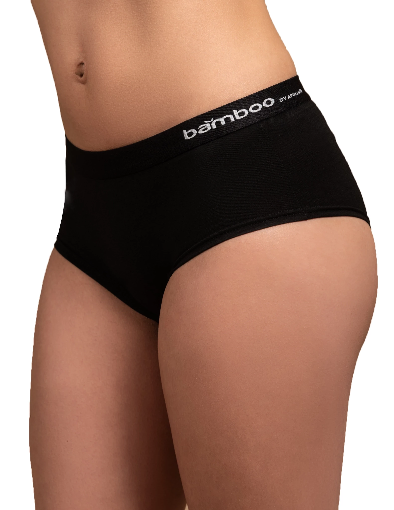 Apollo 2-pack dames hipster bamboe