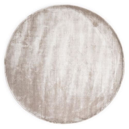 Vloerkleed Muze round - grey