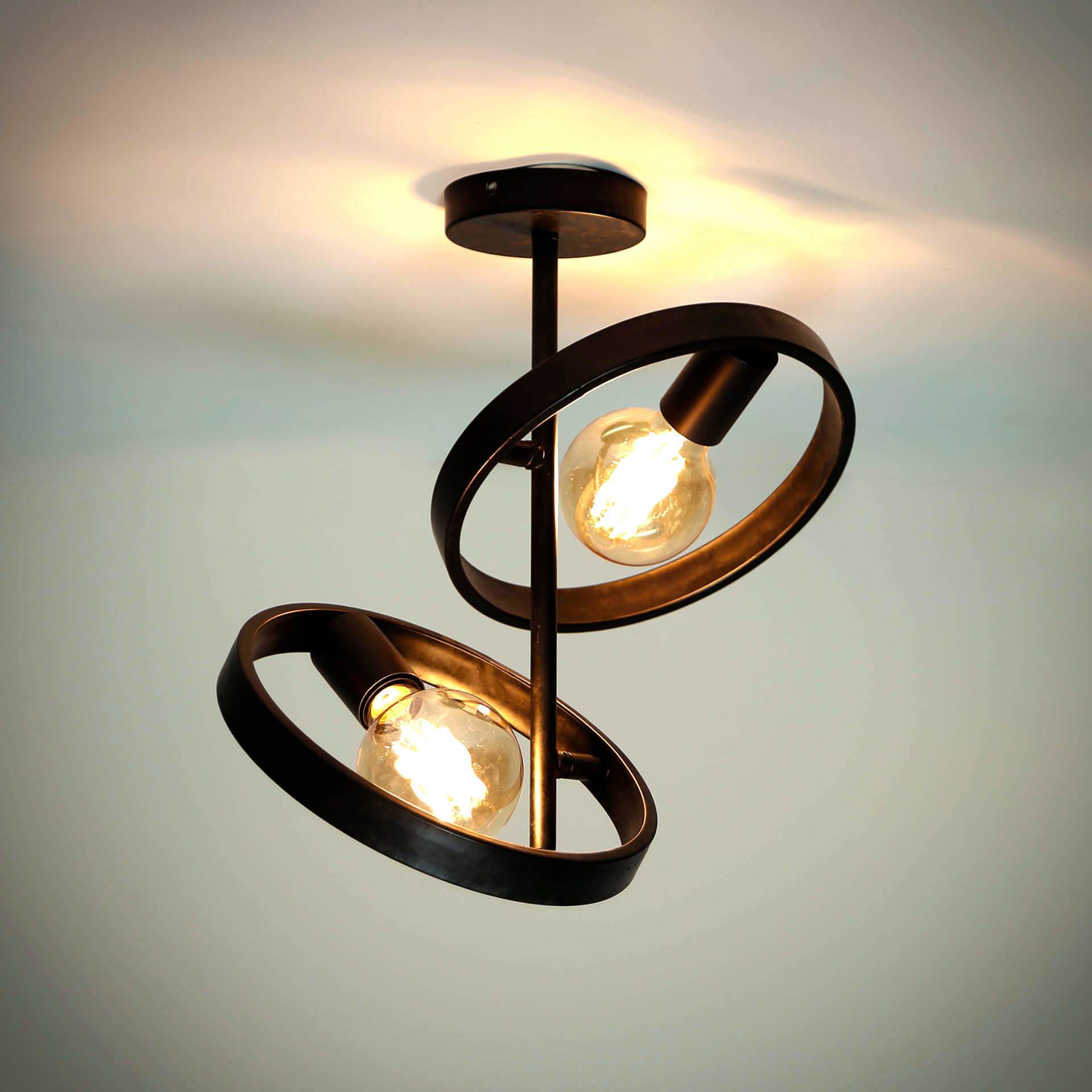 Plafondlamp Hover | 2L | Charcoal