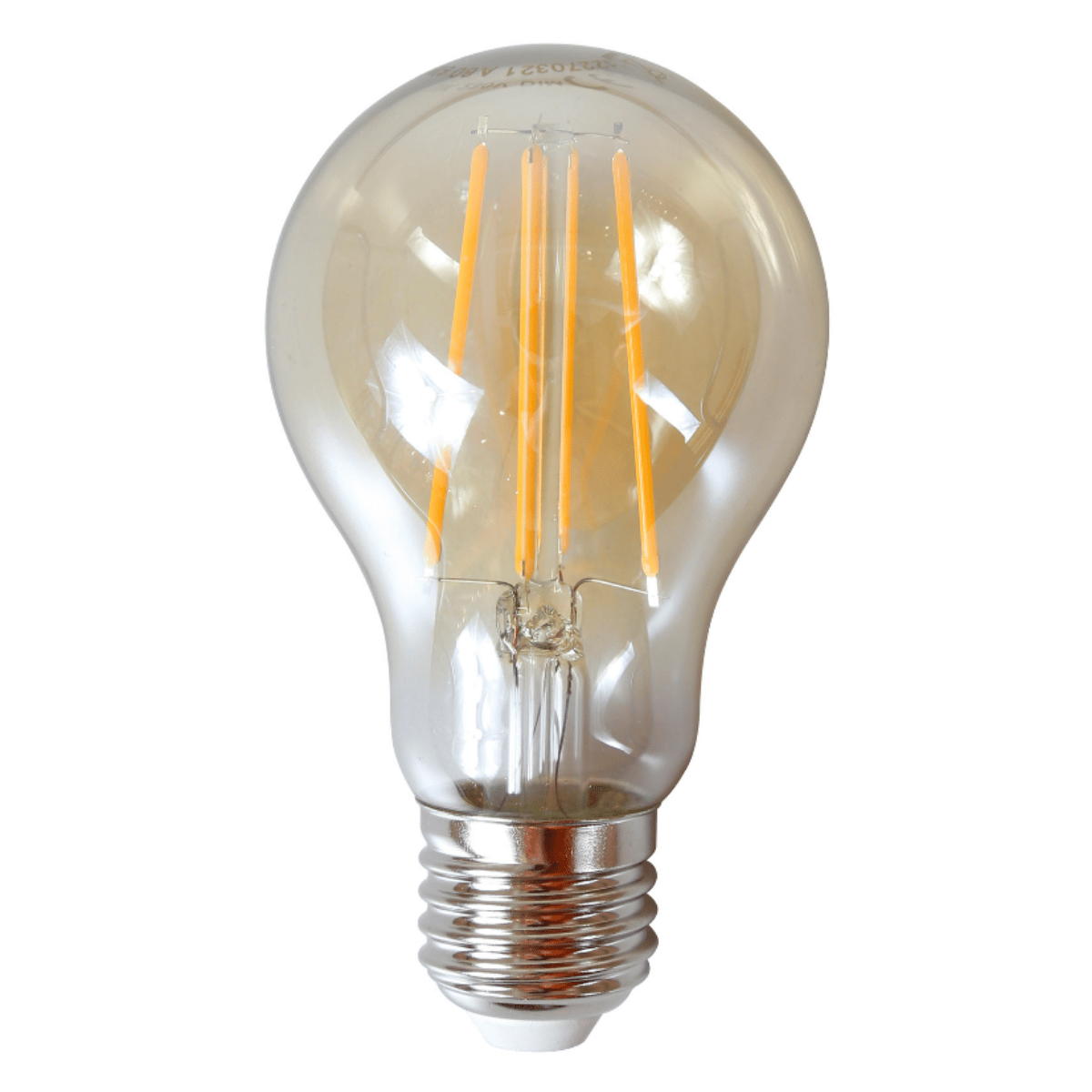 Lichtbron LED filament peer | 6W | Amberkleurig glas