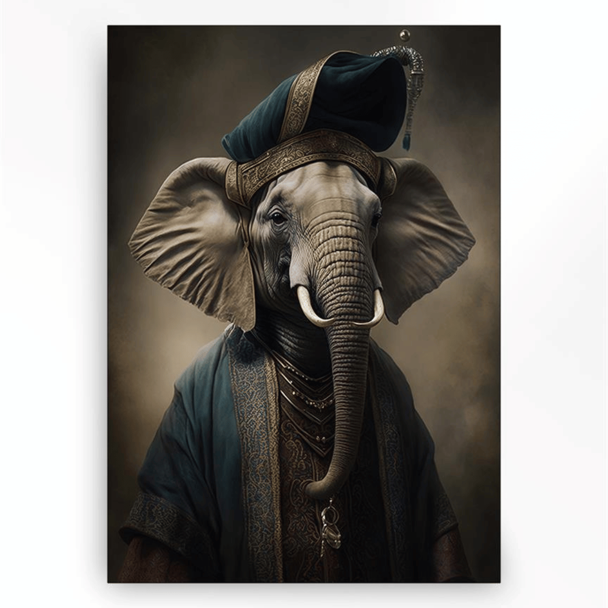 Wanddoek Elephant - Medium