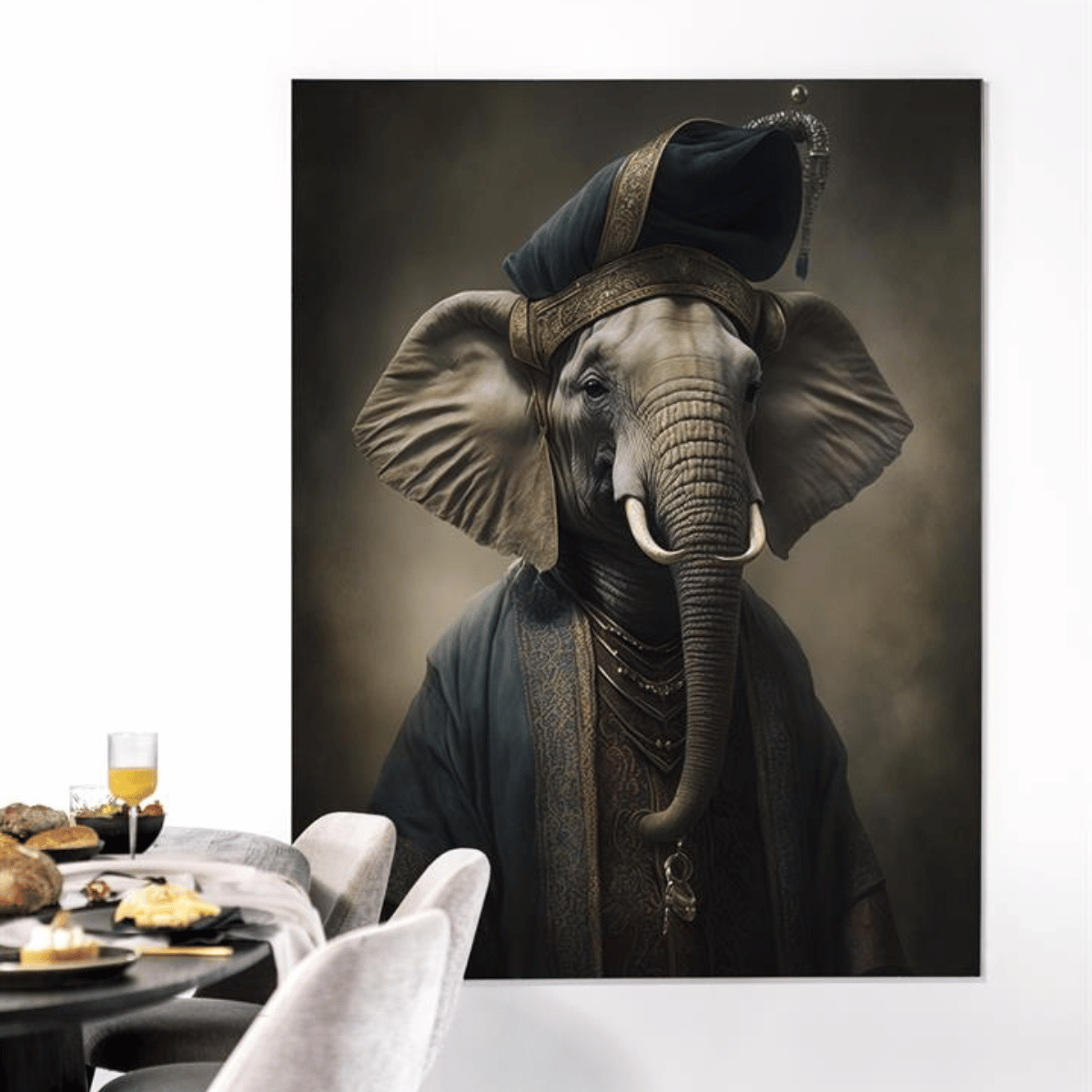 Wanddoek Elephant - Large