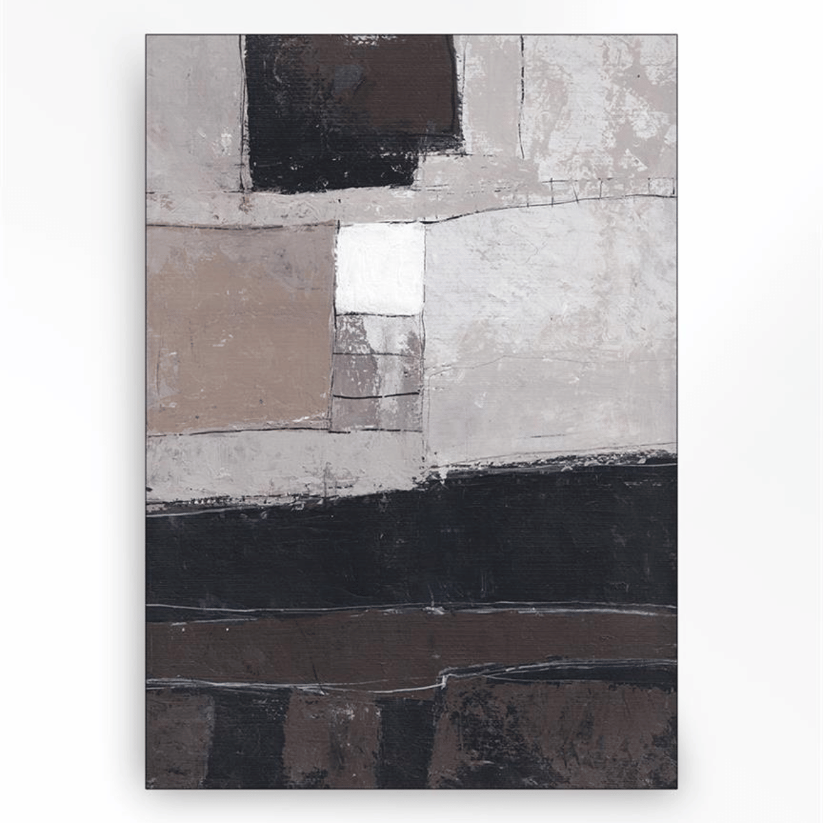 Wandkleed Abstract 4 - Medium
