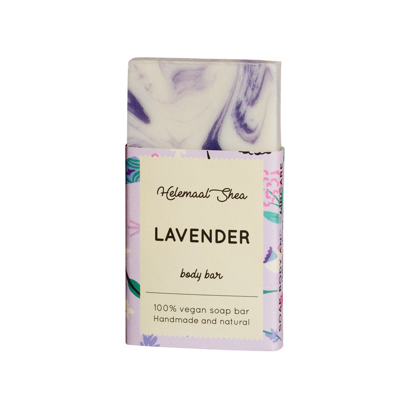 HelemaalShea Lavendel Lichaamszeep Mini