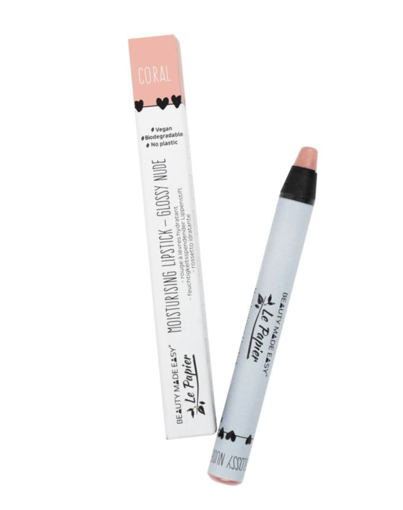 Beauty Made Easy Lippenstift Glossy Nudes Coral