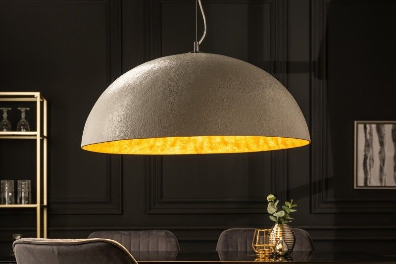 Elegante design hanglamp GLOW 70cm witgouden hanglamp - 36319