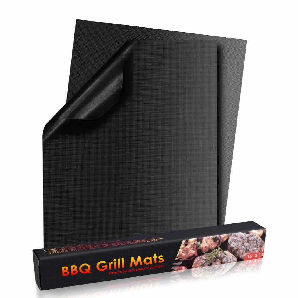 Ovenbeschermer / BBQ Grill Mat - Hittebestendig & Herbruikbaar - 2 stuks