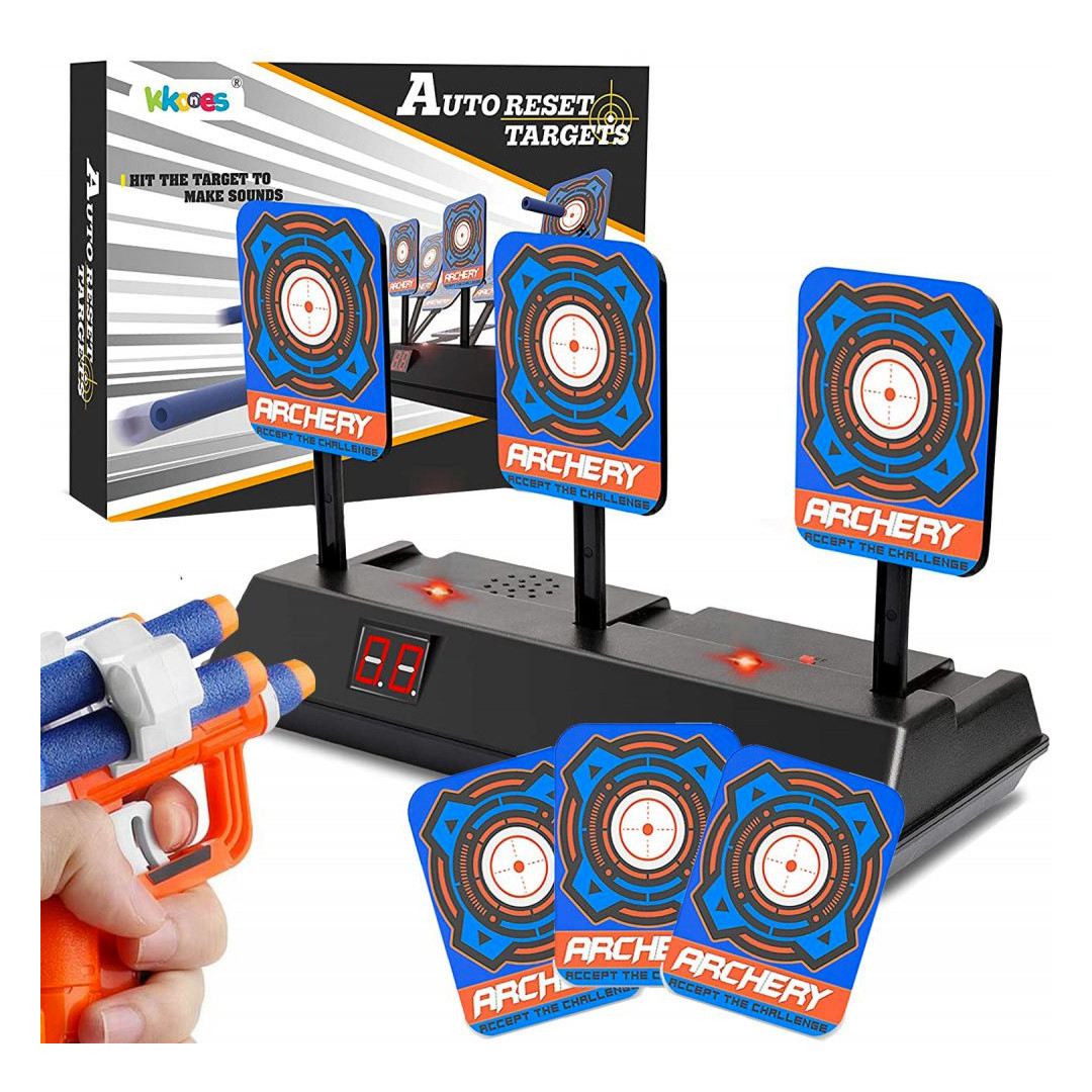 Schietschijf Target - Schietspel- Speelgoed - Geschikt voor NERF Gun- Met LCD Score teller
