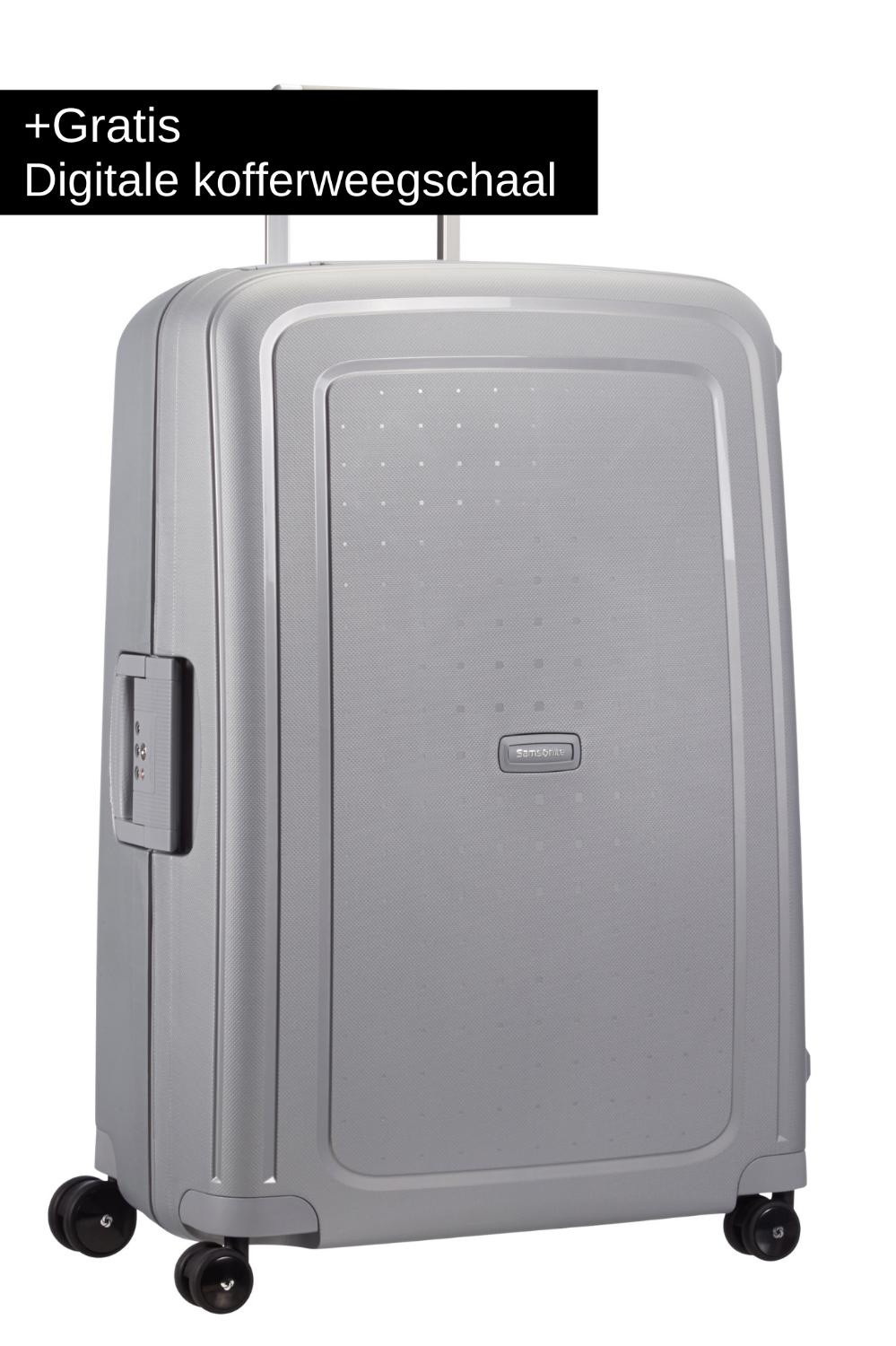 SAMSONITE S&apos;CURE SPINNER 69 ZILVER
